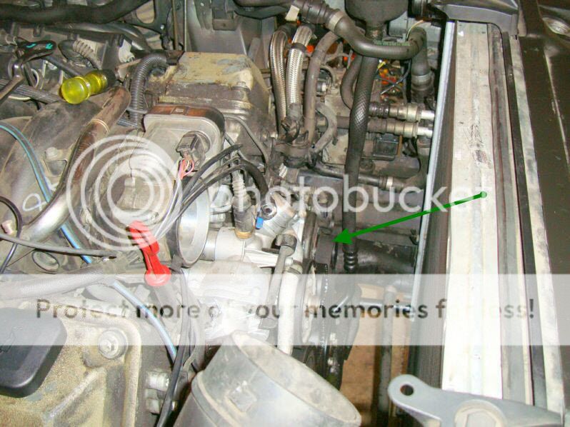 alternator removal DIY for 2001 BMW x5 4.4l with pictures.